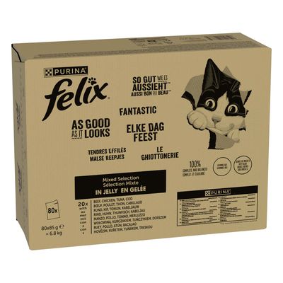 Felix Le Ghiottonerie in Gelatina 80 x 85 g
